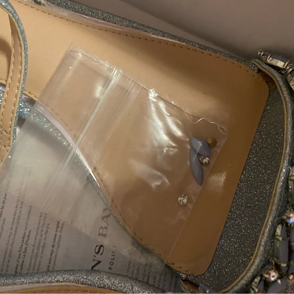 Danica Glitter Embellished Flat Sandals - Picture 4 of 11